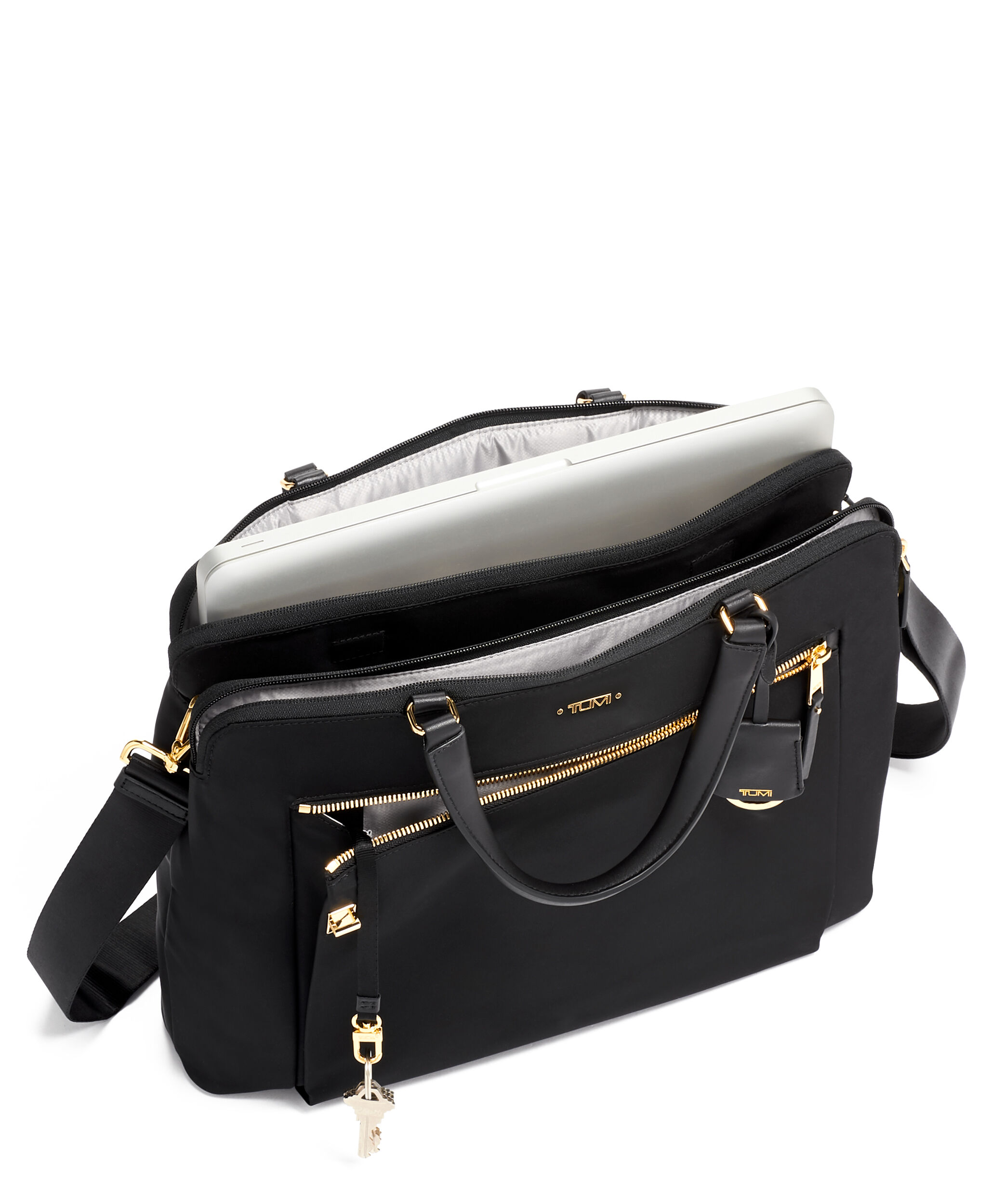 tumi voyageur mauren nylon tote