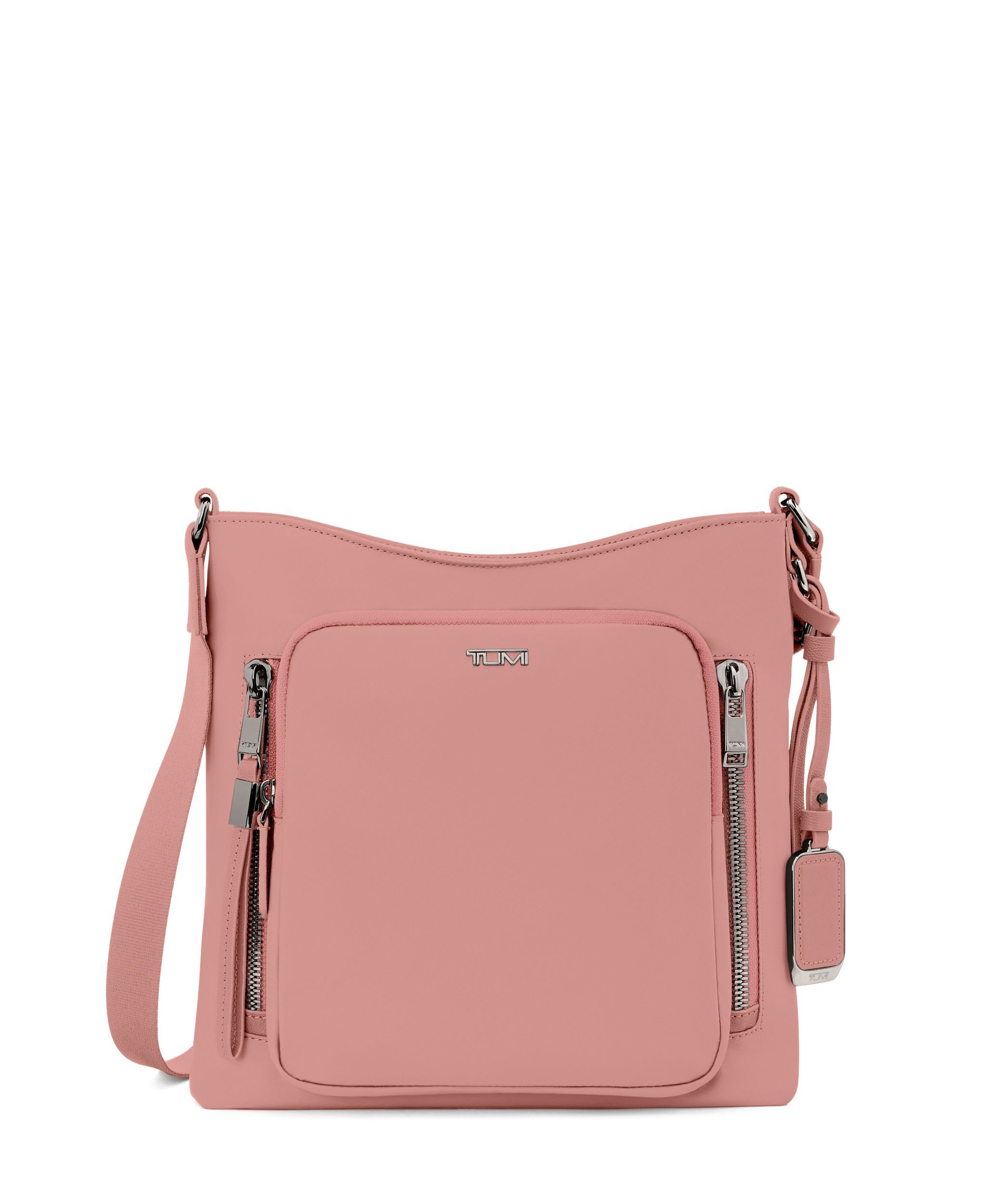 Calvin klein lily saffiano leather top hotsell zip crossbody