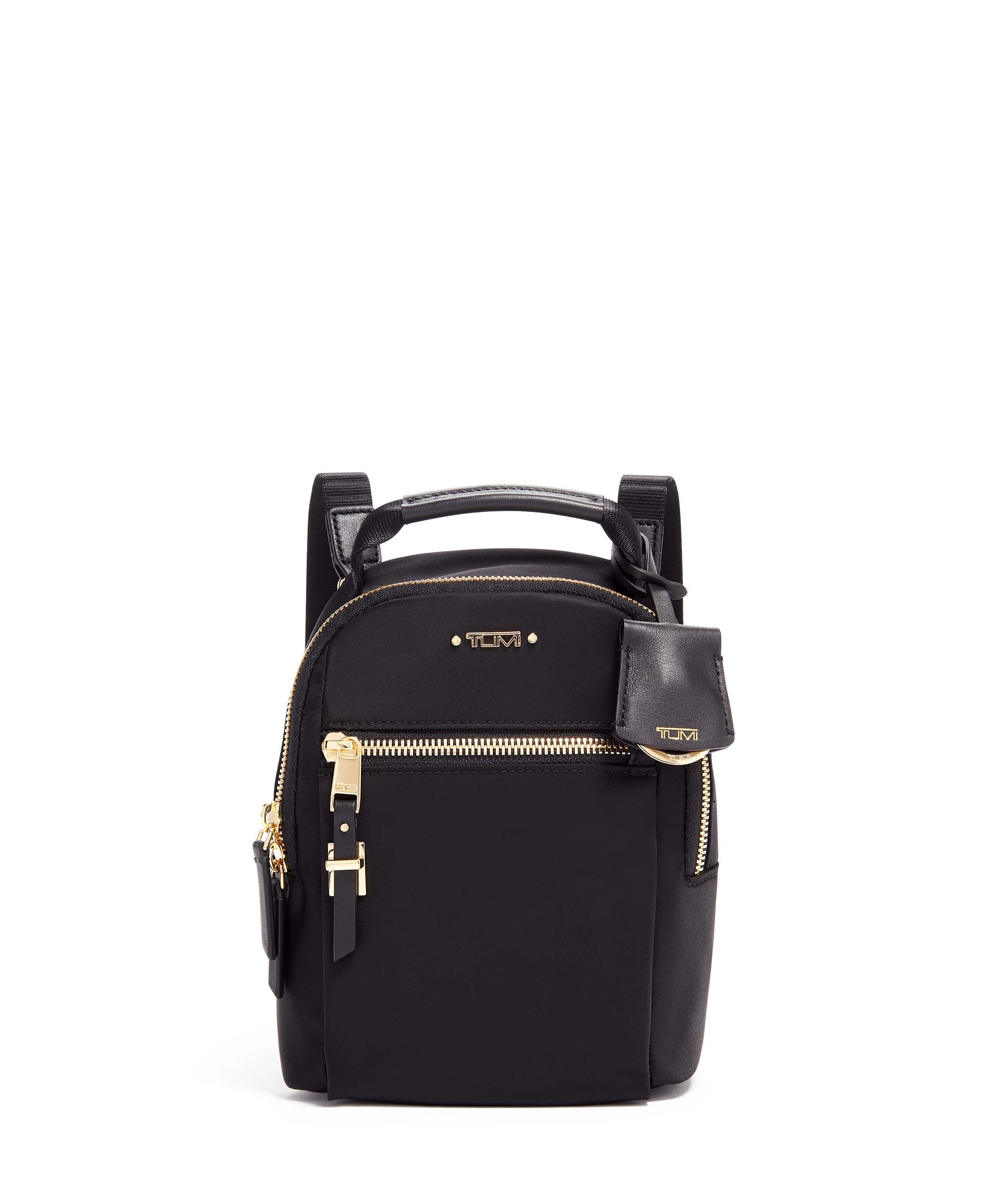 tumi black backpack