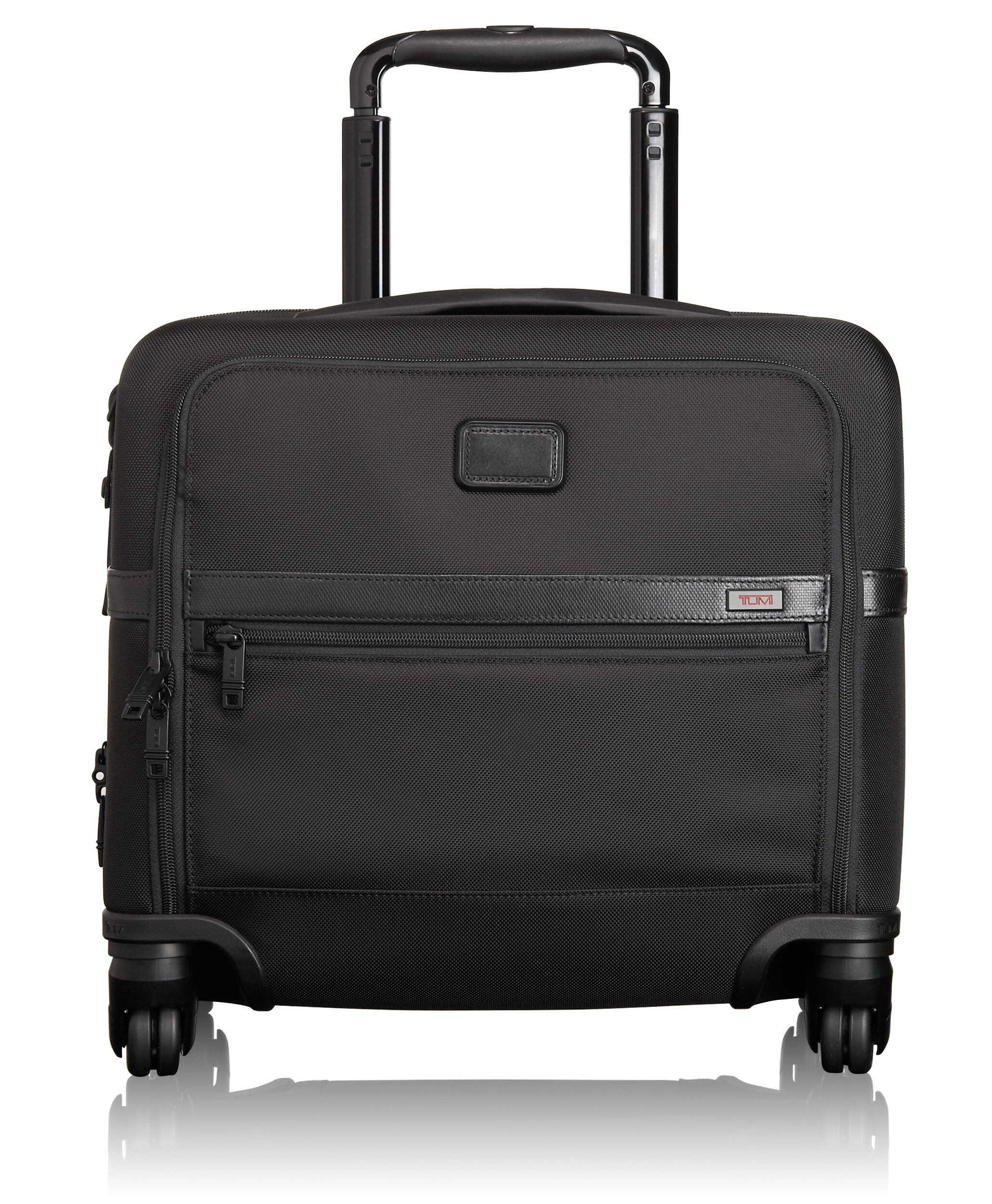 tumi small compact 4 wheeled brief