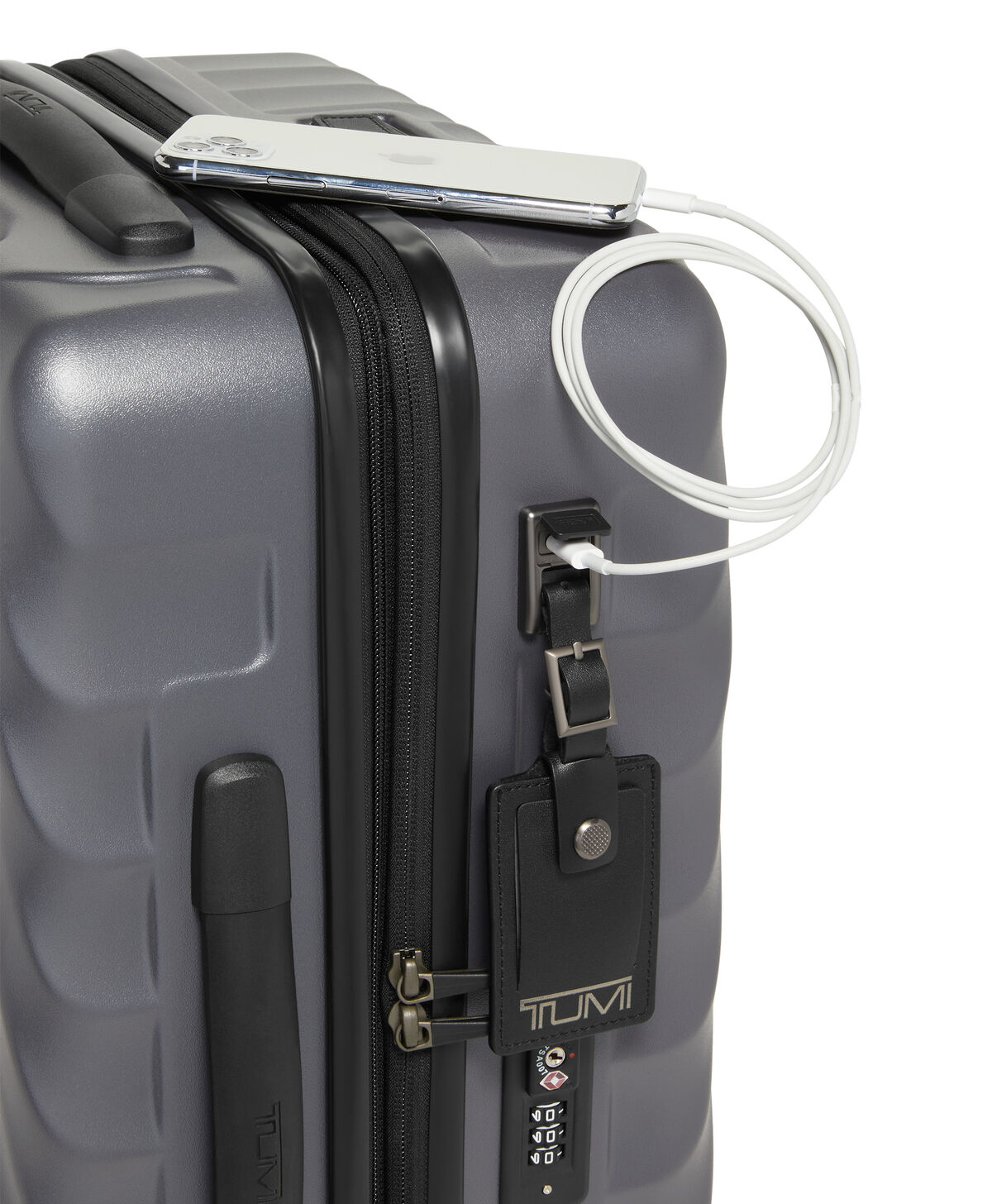 TUMI 19 Degree INTL EXP 4 WHL C/O  Grey Texture TUMI 19 Degree INTL EXP 4 WHL C/O  Grey Texture