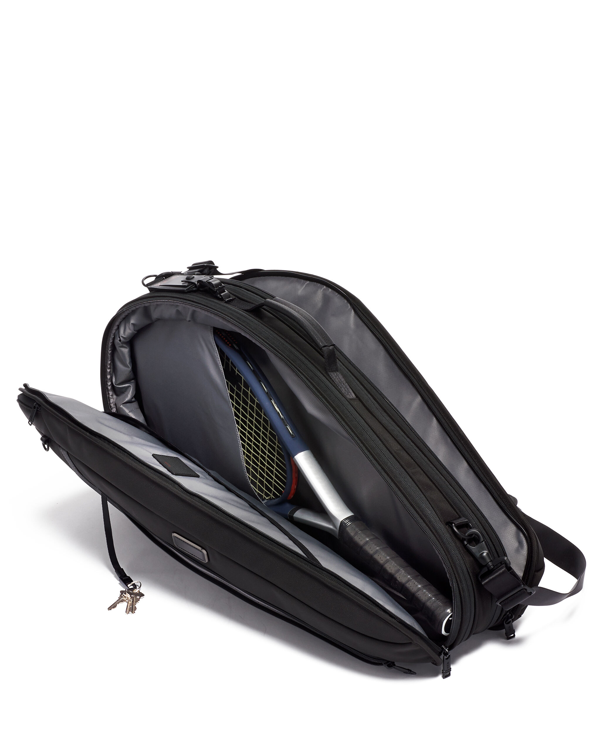 Monogram tumi bag after purchase discount