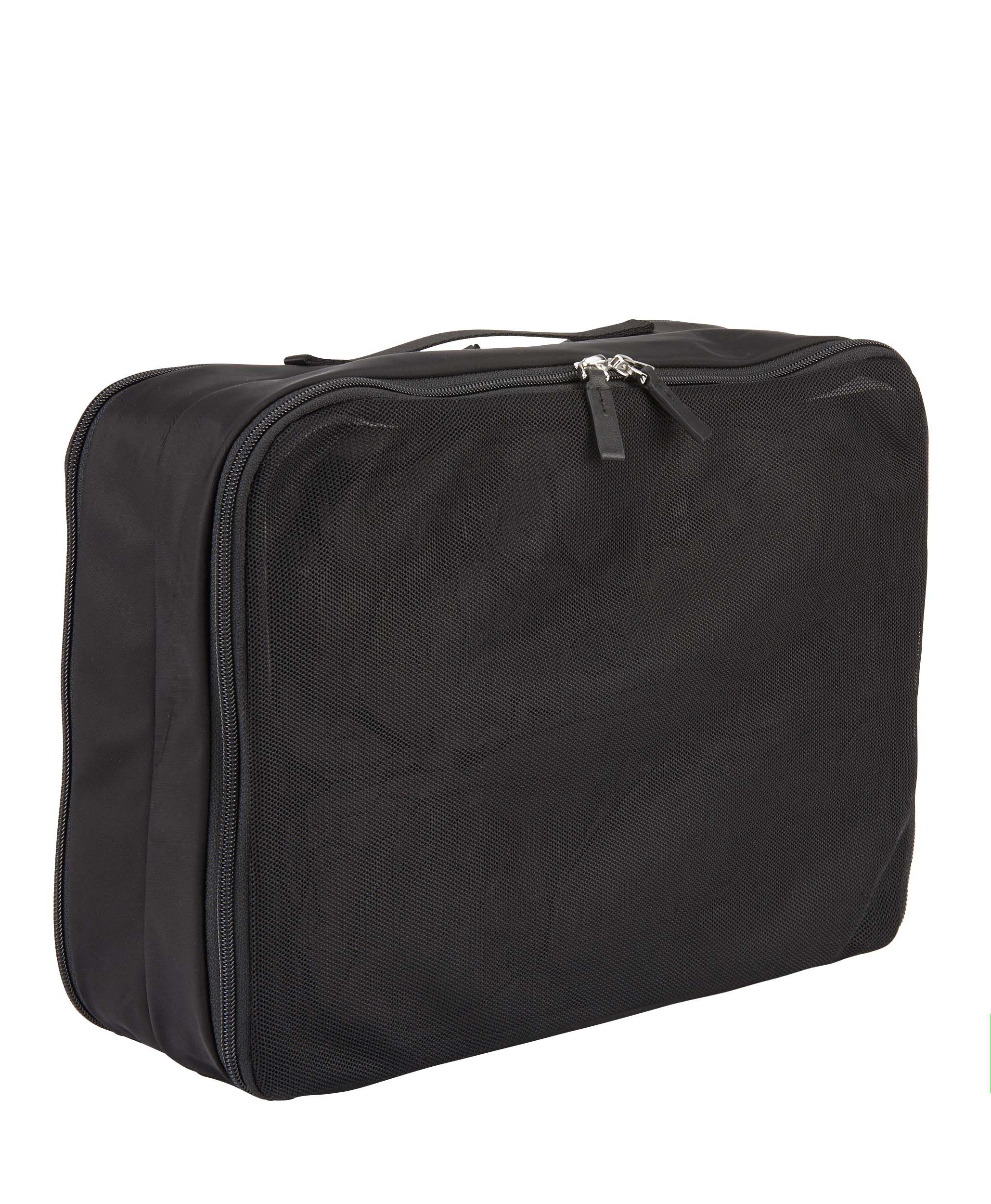 Double sided outlet packing cube