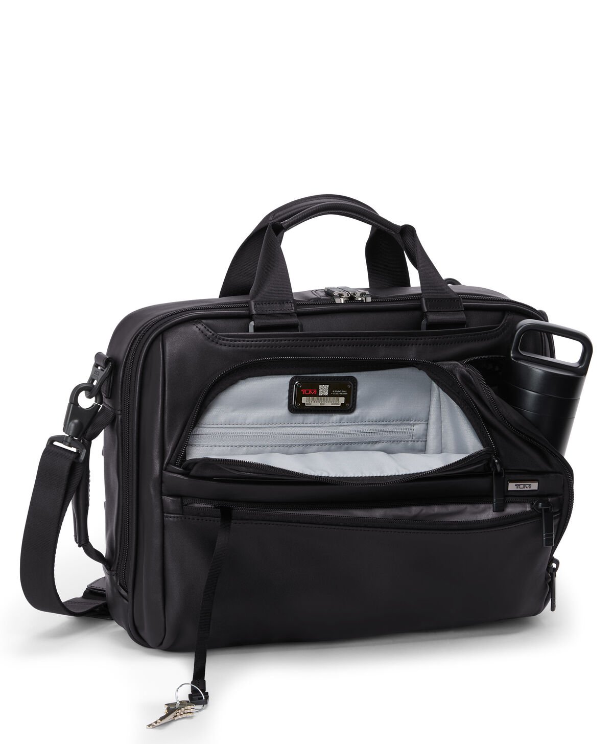 Alpha Three-Way Convertible Briefcase | TUMI Three-Way Convertible Briefcase