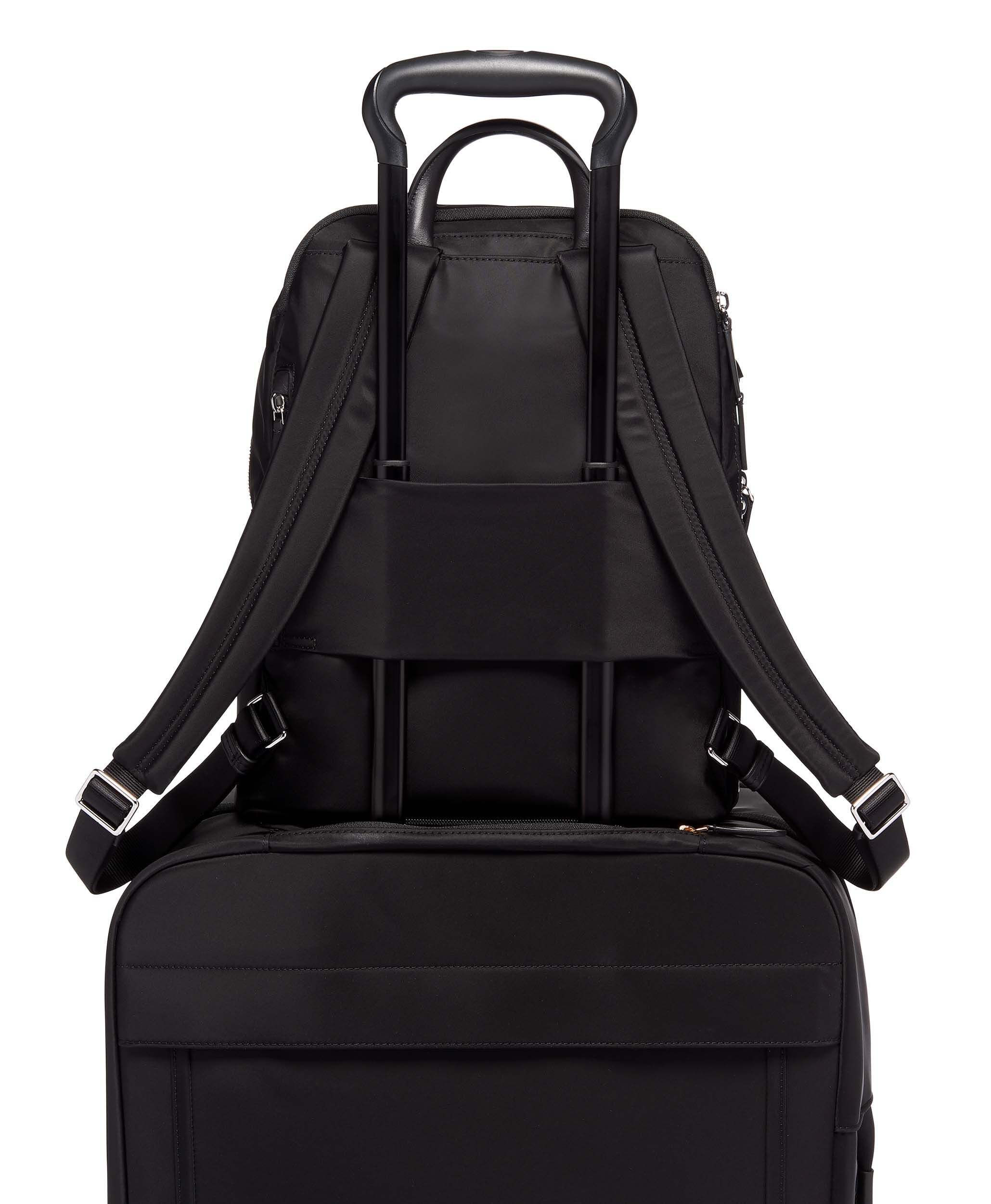 tumi backpack with trolley sleeve