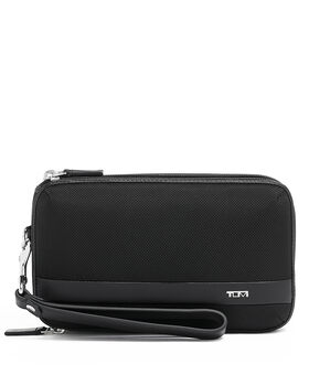 Triple Zip Clutch Alpha