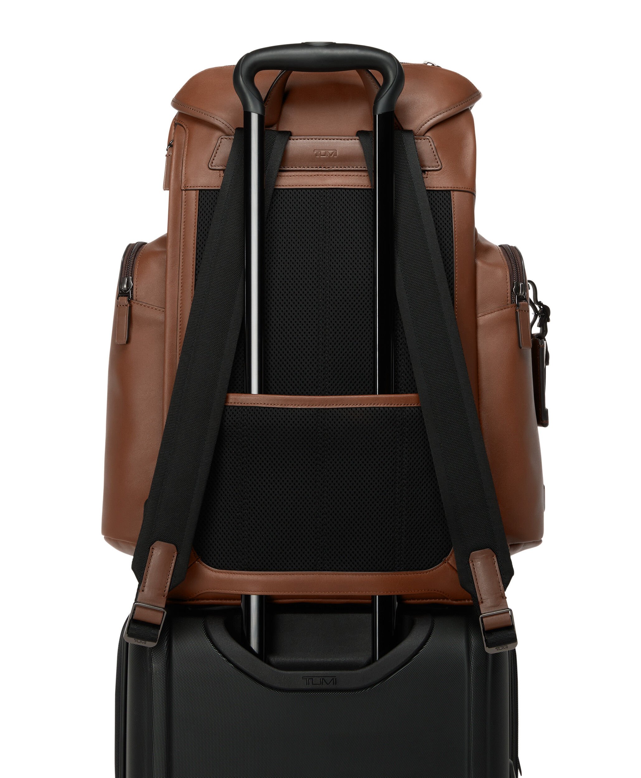 Harrison Griffen Flap Backpack Brown | TUMI Ireland