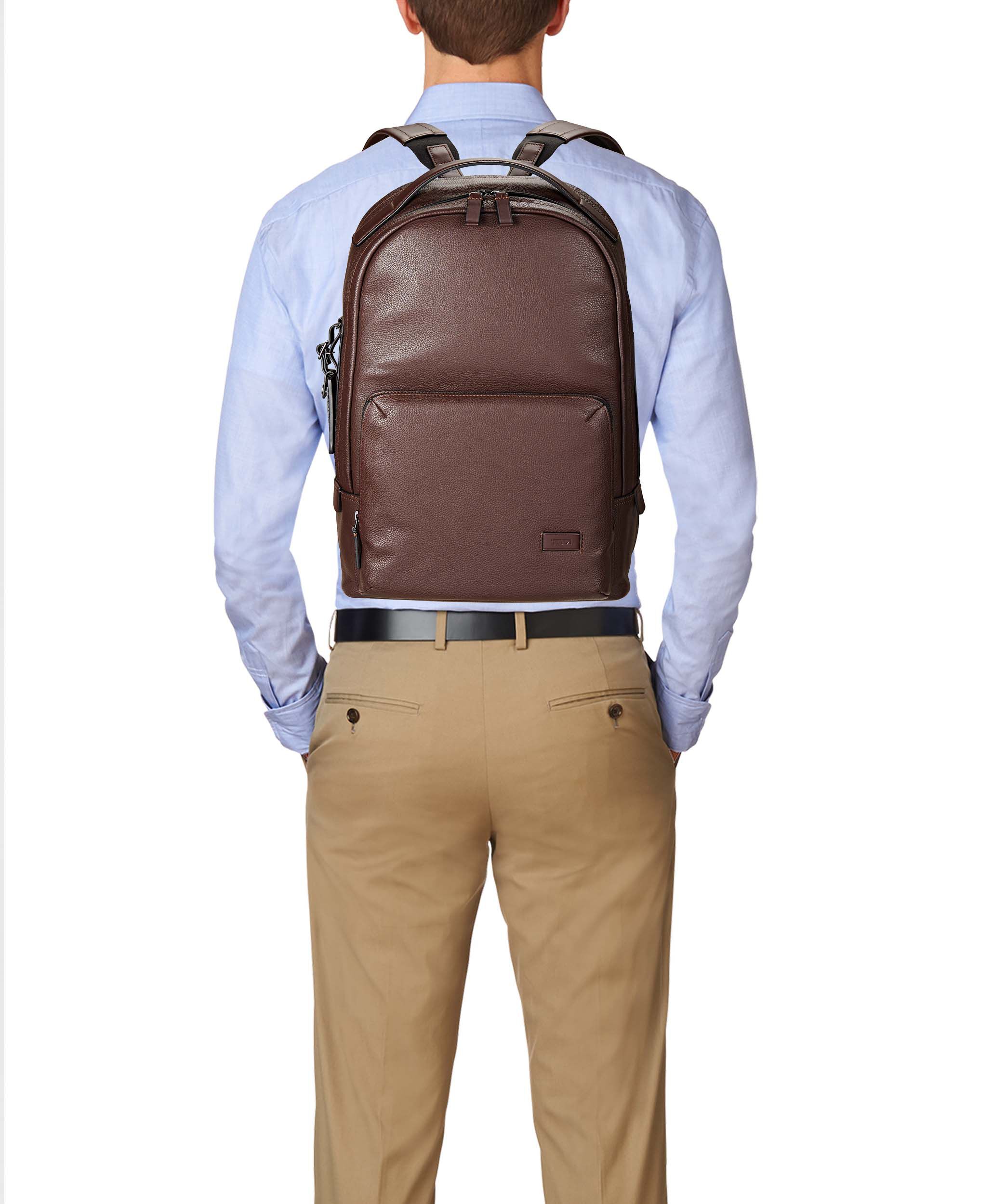 tumi webster leather backpack