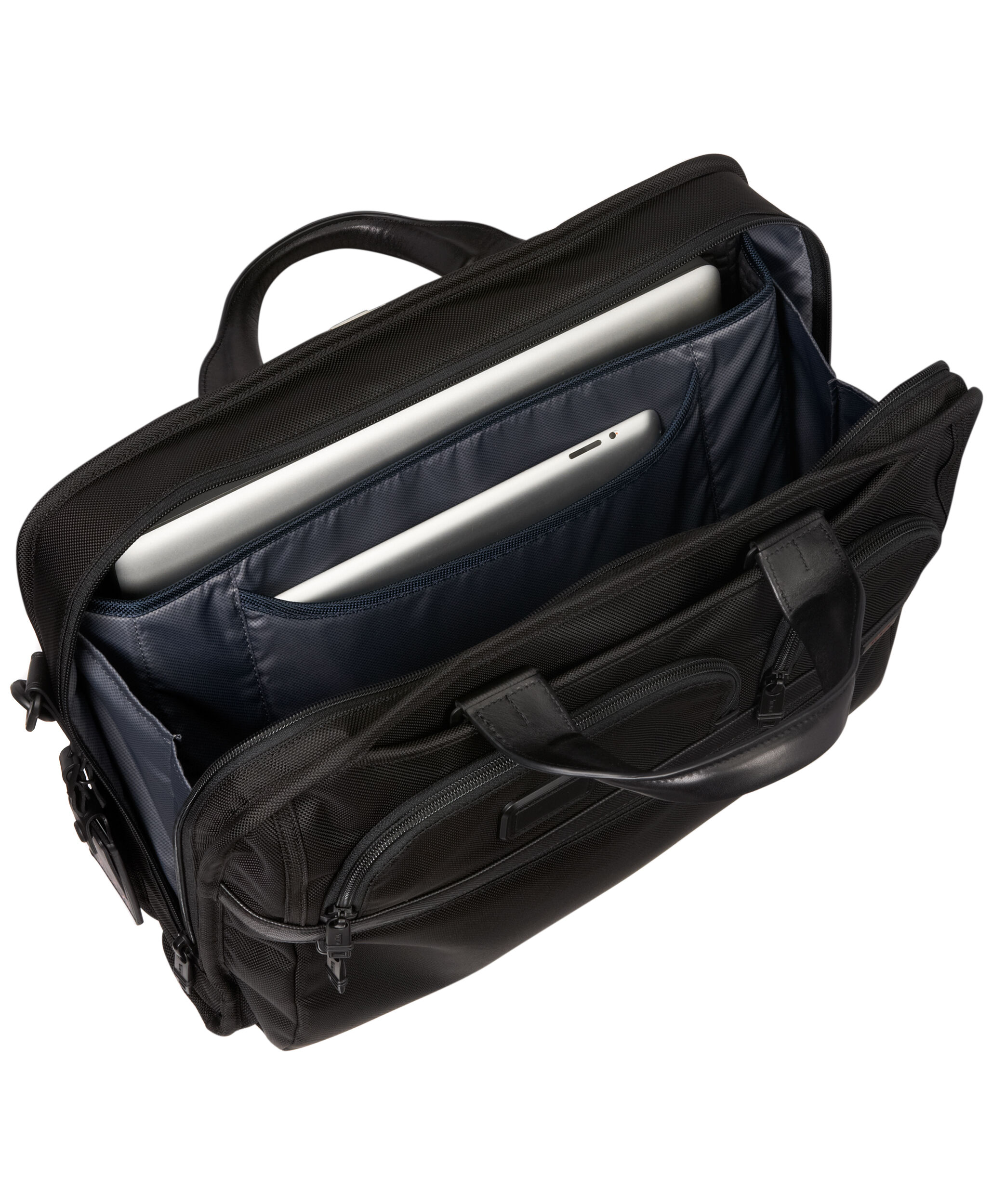 Tumi alpha 2 compact large screen laptop briefcase clearance