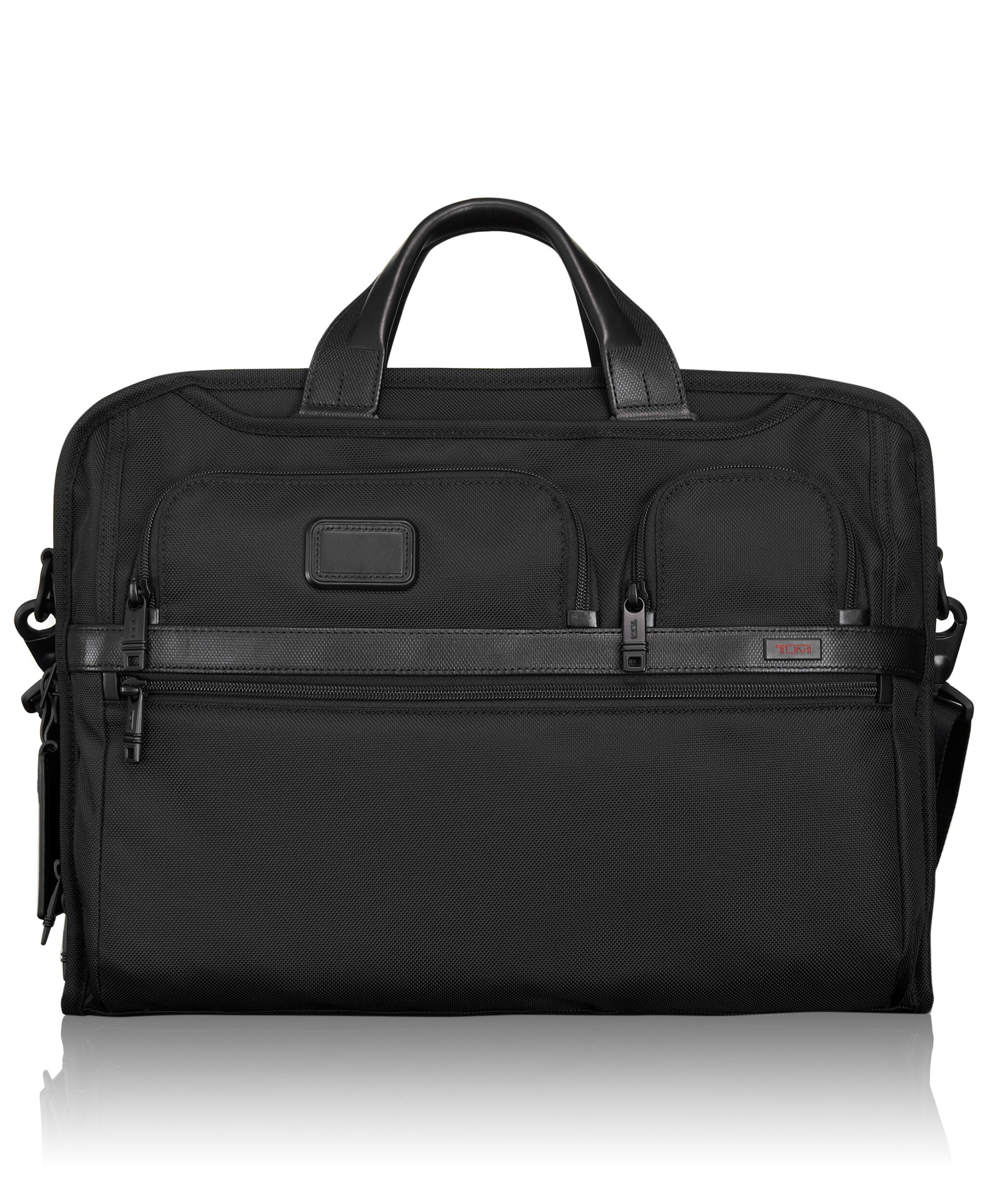 Tumi alpha 2 compact large screen laptop briefcase clearance