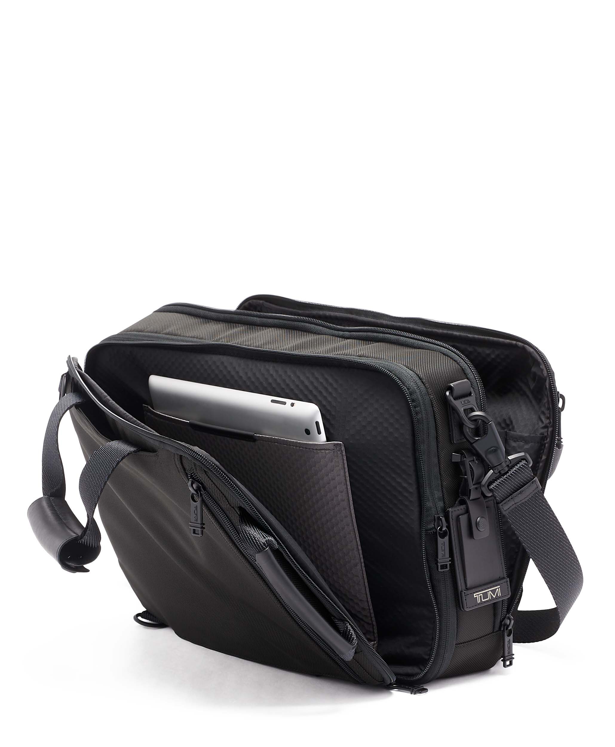 tumi alpha 2 three way brief