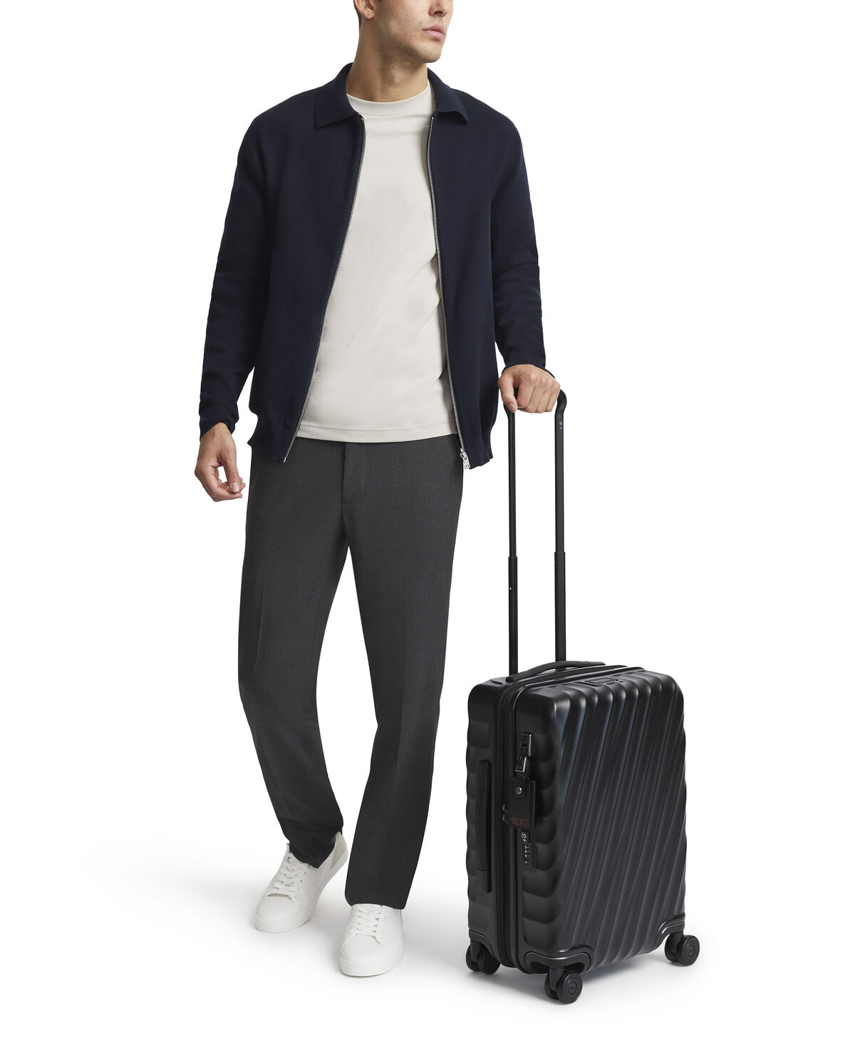 TUMI 19 Degree INTL EXP 4 WHL C/O  Grey Texture TUMI 19 Degree INTL EXP 4 WHL C/O  Grey Texture