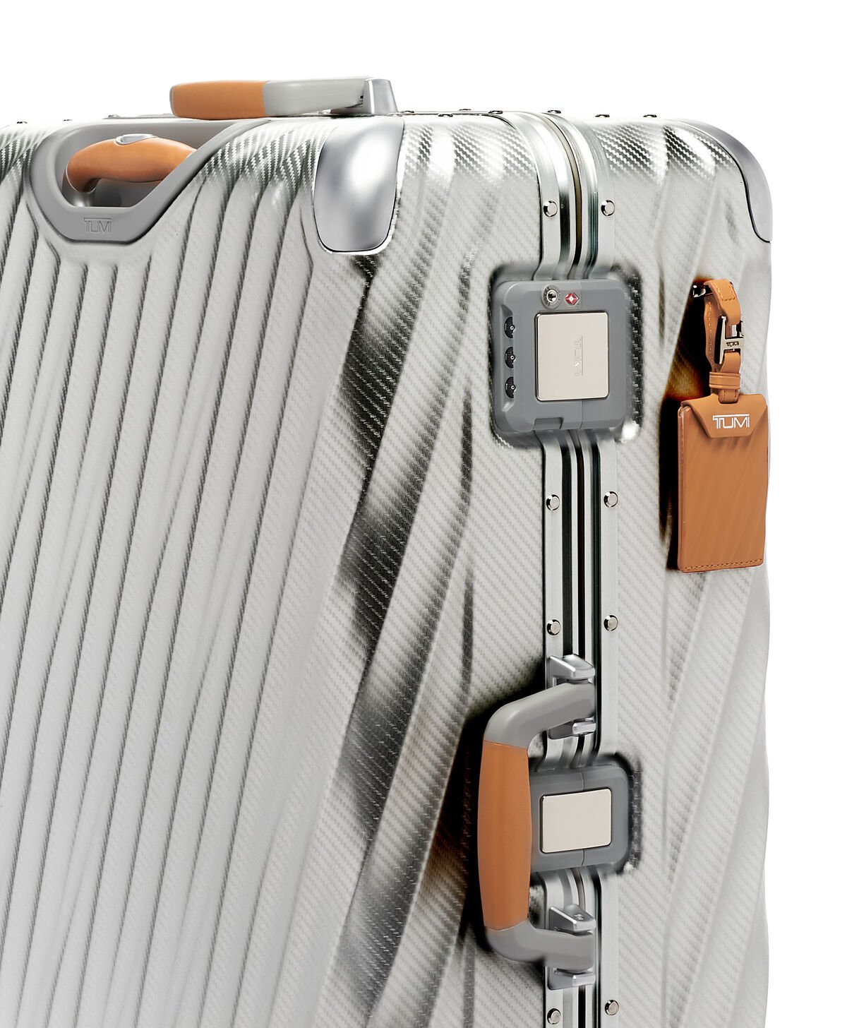 TUMI 19 Degree Aluminium EXTENDED TRIP PACKING Texture Silver