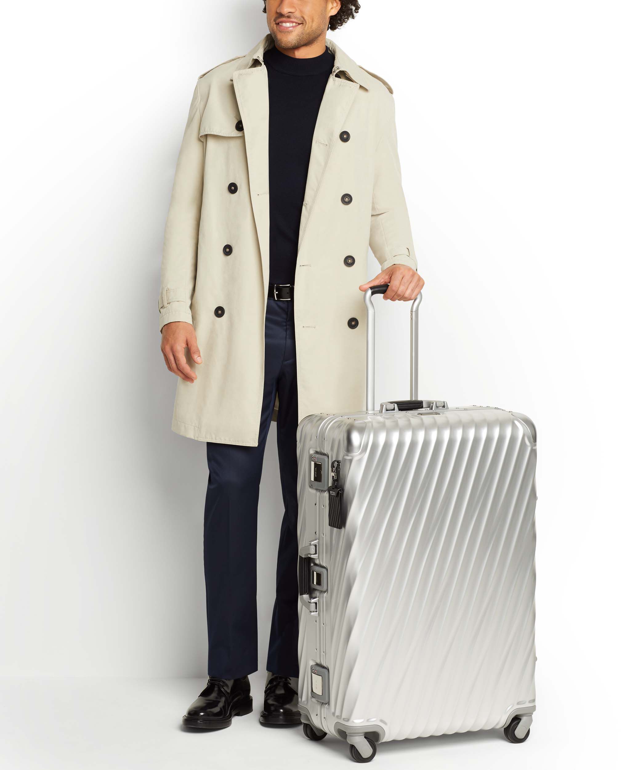 Tumi 19 degree aluminum worldwide trip packing case Sale