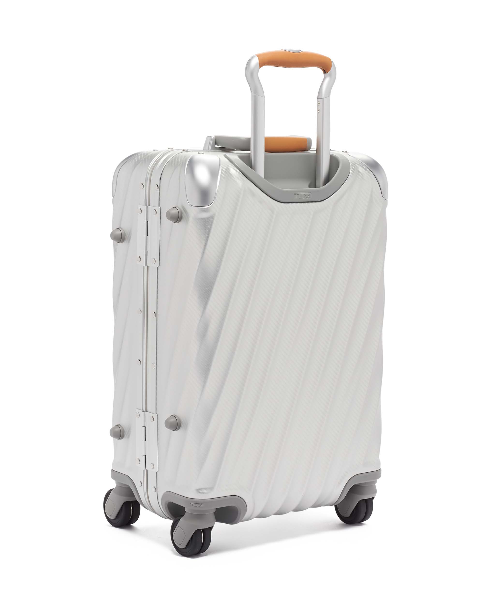 tumi aluminum suitcase