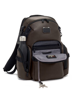 Navigation Backpack Leather Alpha Bravo