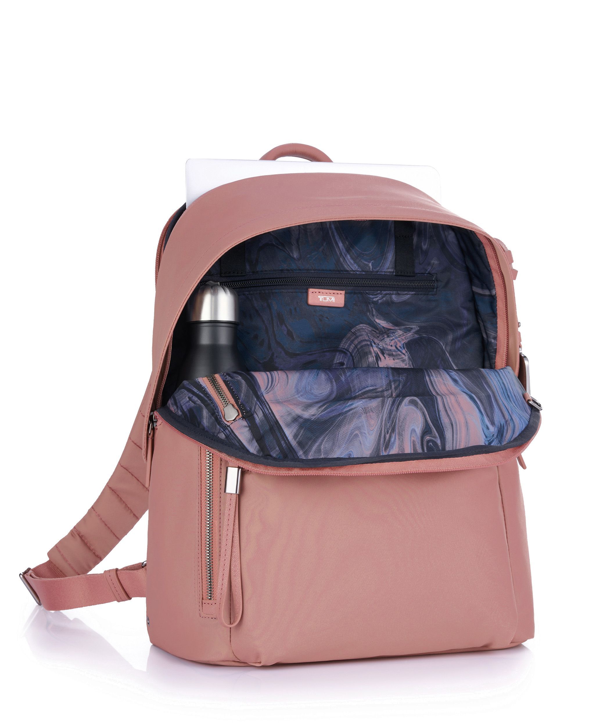 Pink tumi deals backpack