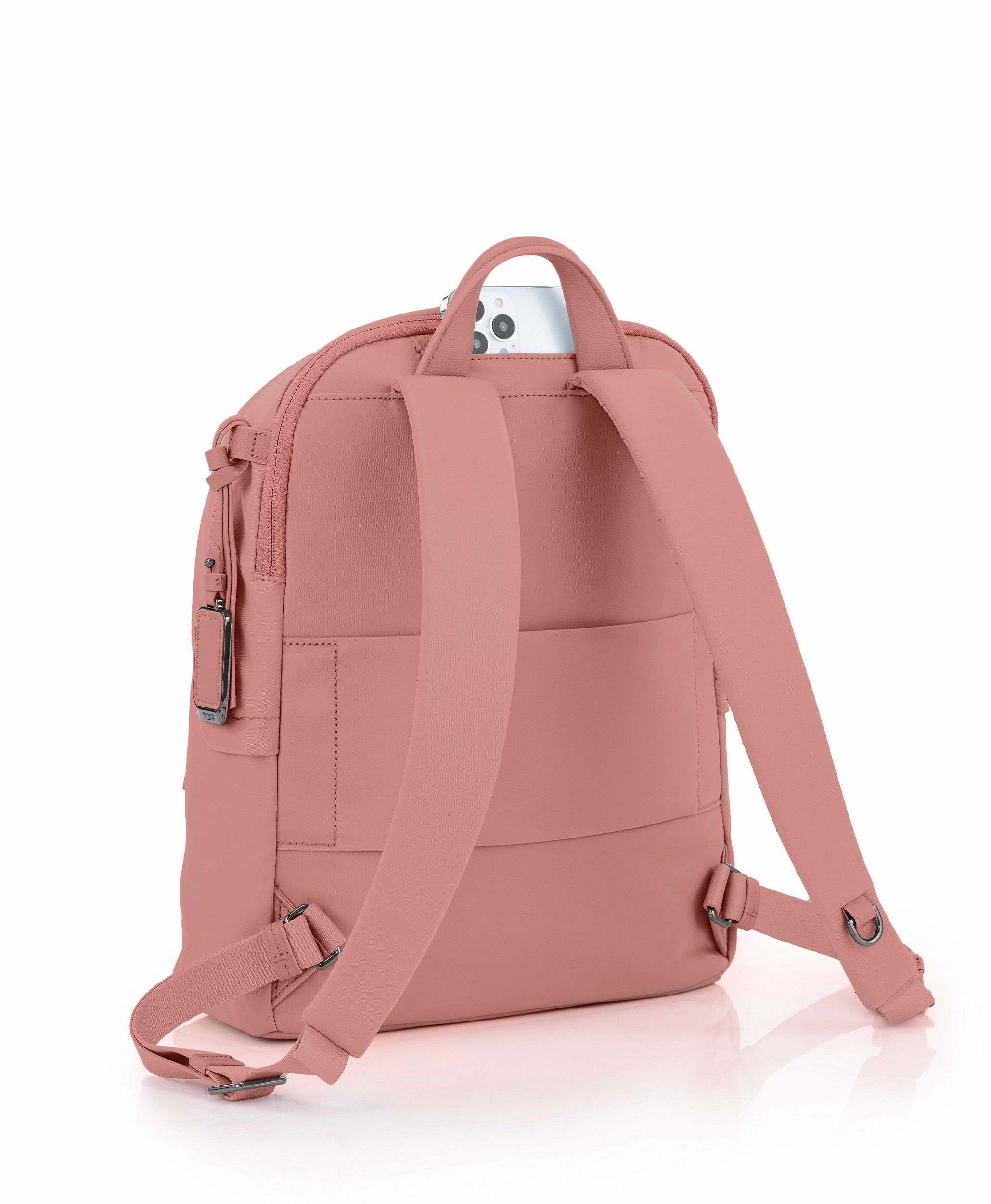 Pink tumi backpack discount