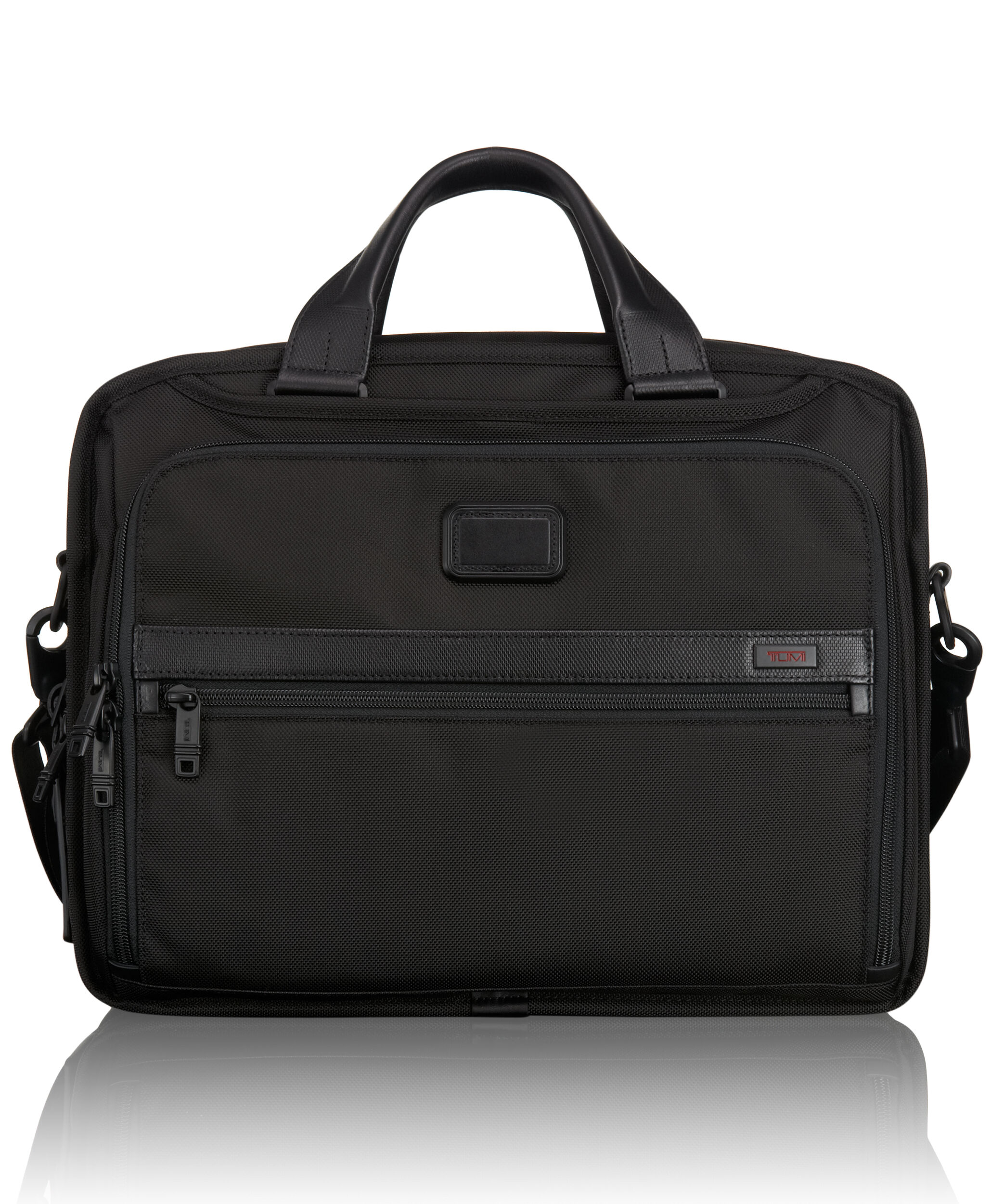 tumi canvas briefcase